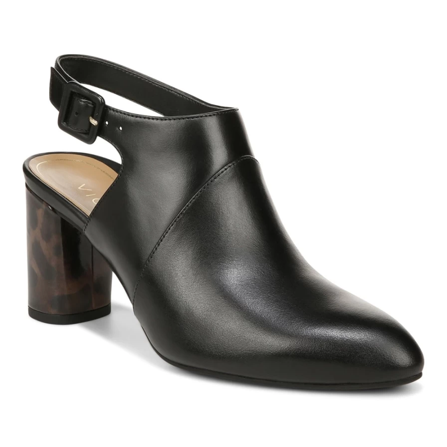 VIONIC Women's Roseville Heeled Bootie Comfortable Ankle Boots for Style and Support