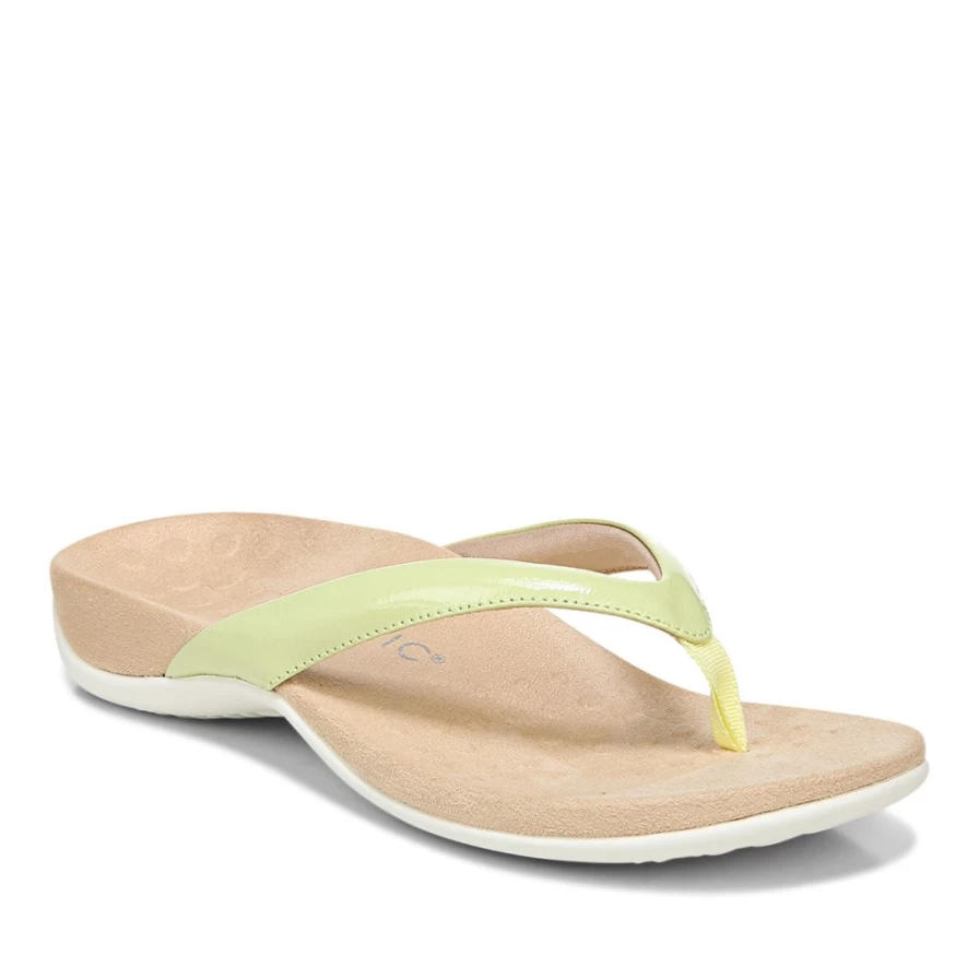 VIONIC Women's Dillon Toe Post Sandal II - Comfortable & Stylish Flip Flops for Women