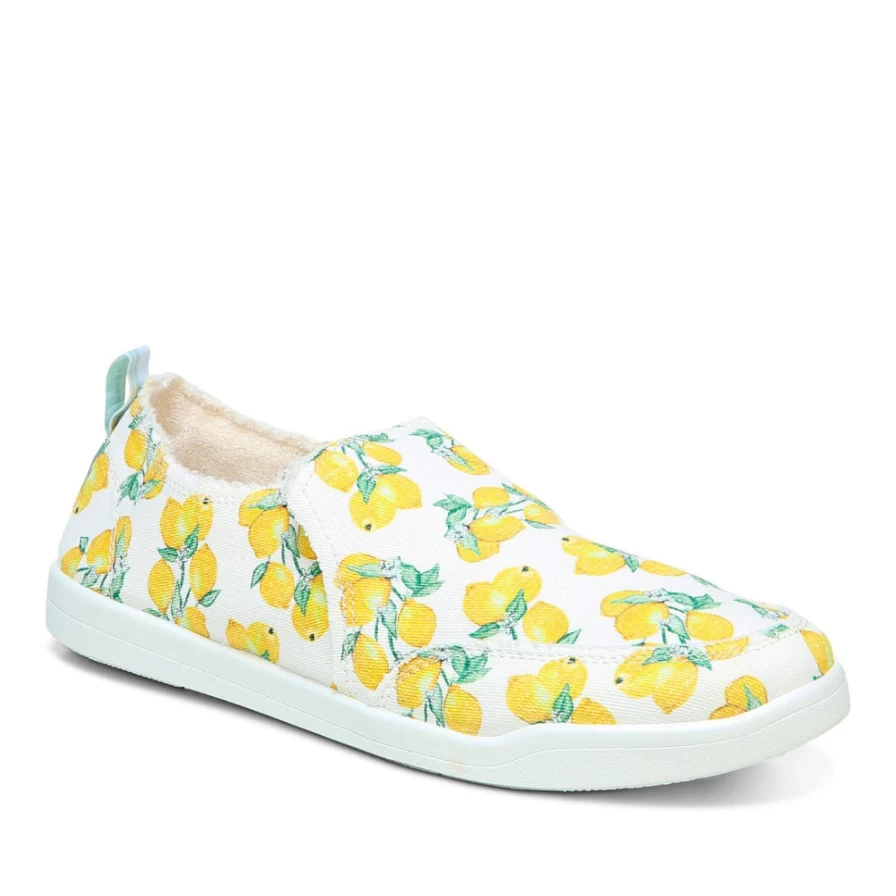 VIONIC Women's Malibu Slip-On Shoes with Fruit Design