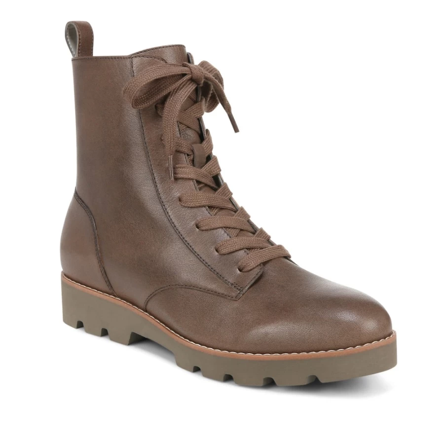 VIONIC Women's Lani Lace-Up Boots - Stylish & Comfortable Footwear for Everyday Wear
