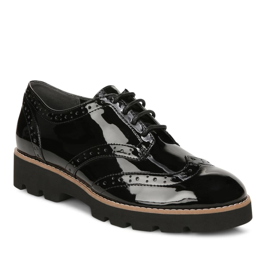 VIONIC Women's Alfina Oxford Shoes – Comfortable & Stylish Slip-Ons for Everyday Wear