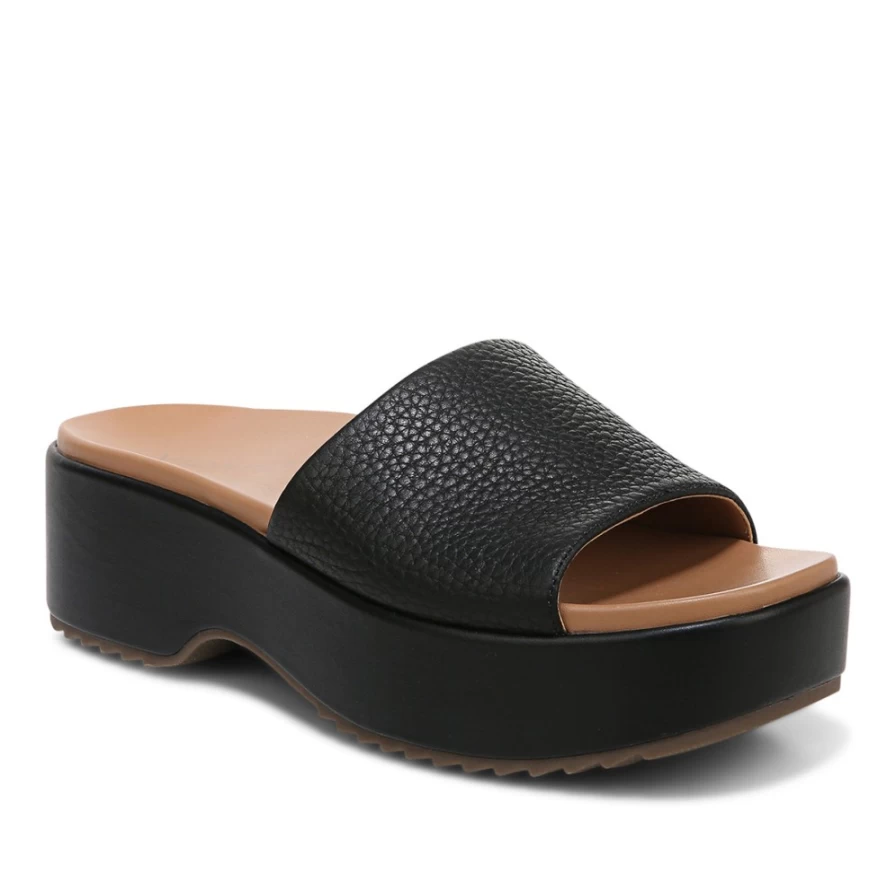 VIONIC Women's Trista Comfort Platform Sandal - Arch Support & Cushioned Footbed