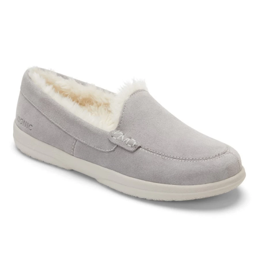 VIONIC Women's Lynez Comfortable and Supportive Slippers for Indoor and Outdoor Use