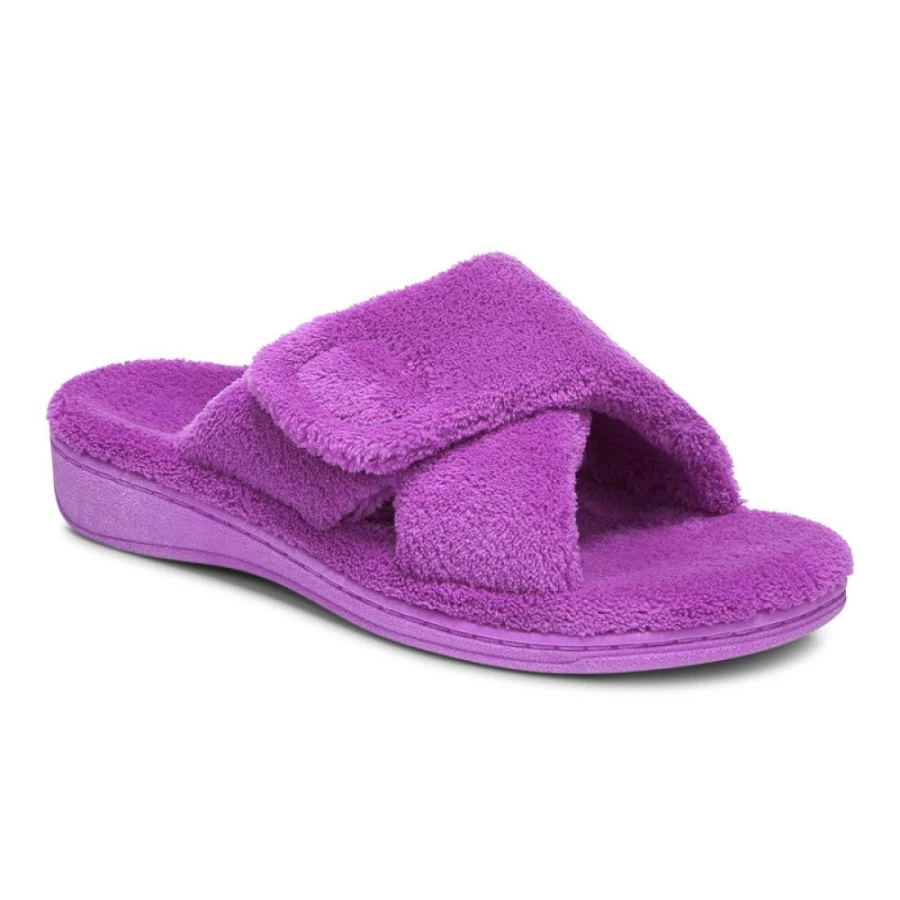 VIONIC Women's Comfort Relax Slippers for Support and Relaxation