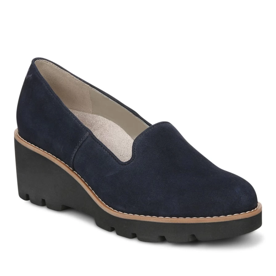 VIONIC Women's Willa Wedge Comfort Sandals - Arch Support & Cushioned Footbed