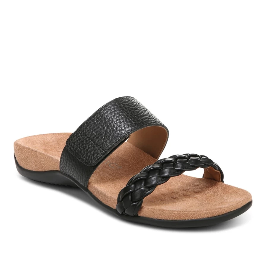 VIONIC Women's Jeanne Slide Sandals – Comfortable & Stylish Summer Footwear