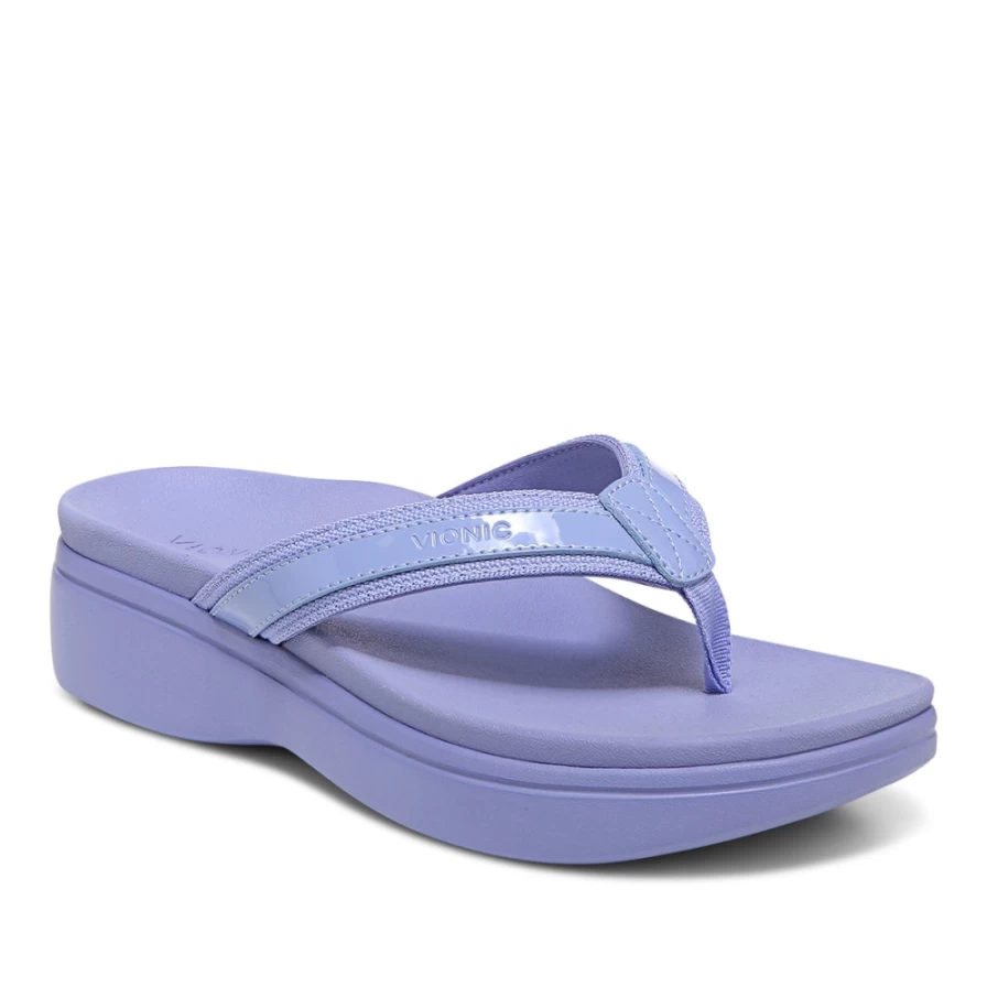 VIONIC Women's High Tide II Wide Width Platform Sandal - Comfort Arch Support