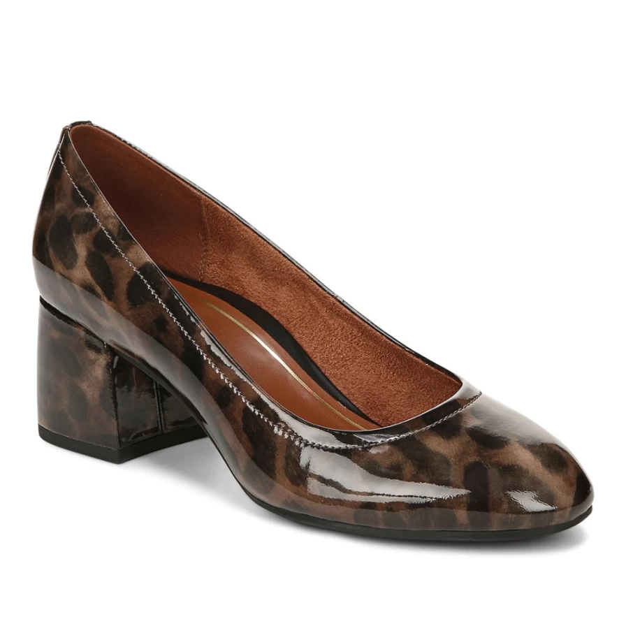 VIONIC Women's Carmel Heel - Comfortable & Stylish Heeled Sandals for Women