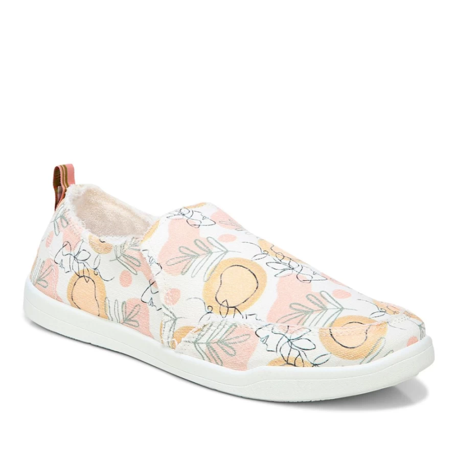 VIONIC Women's Malibu Slip-On Shoes with Fruit Design - Comfortable & Stylish