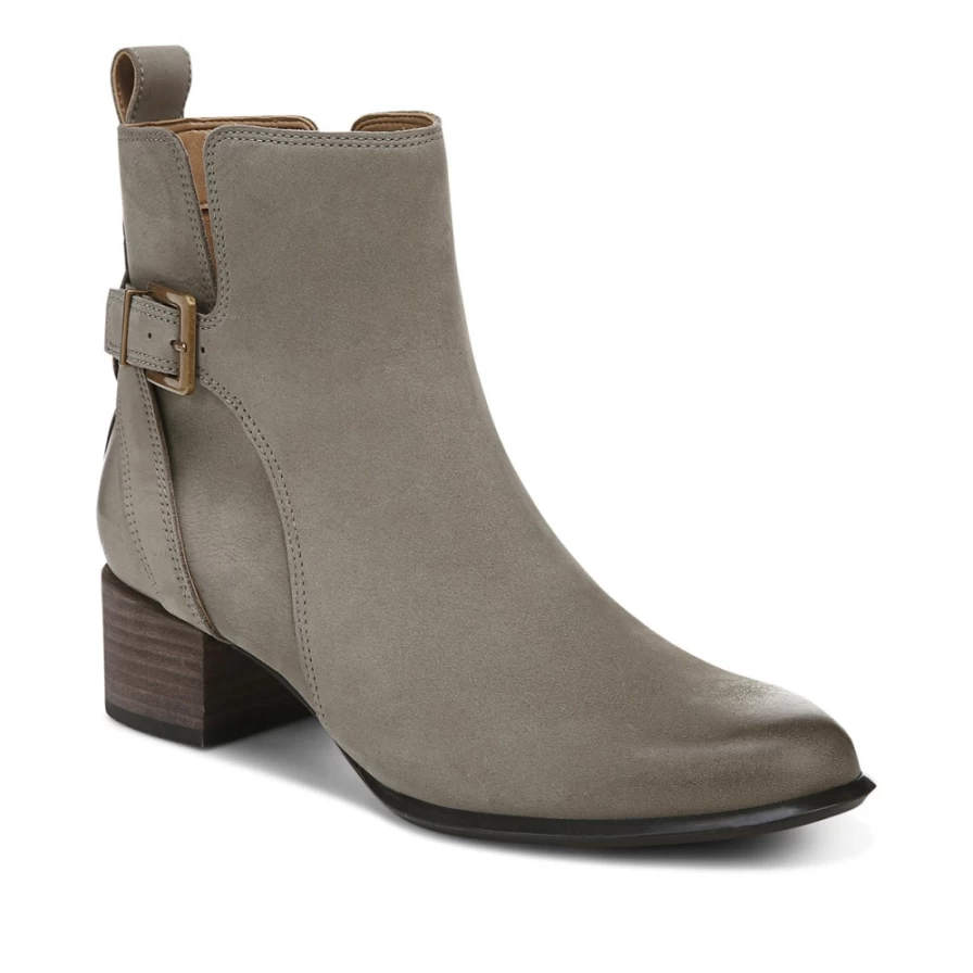 VIONIC Women's Sienna Waterproof Booties – Slip-Resistant Comfortable Ankle Boots for Wet Weather